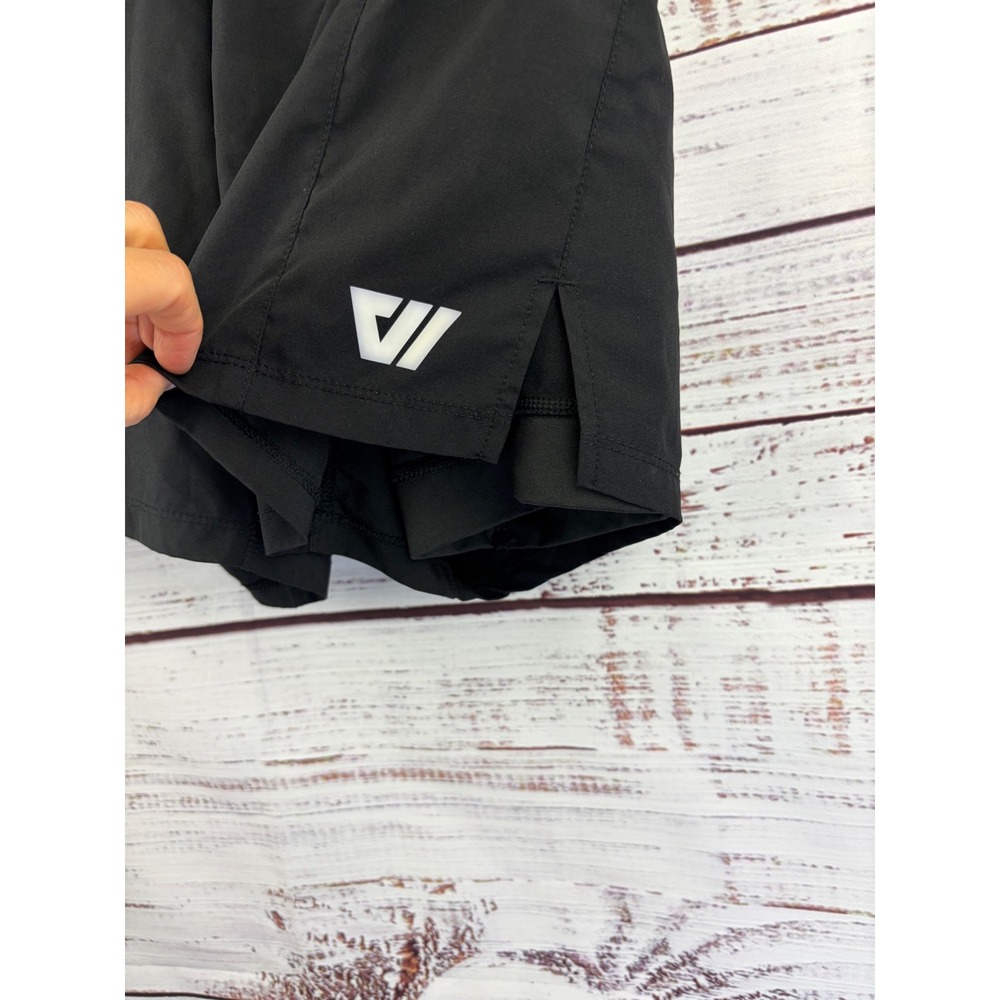 Wolaco North Moore Mens Black 2-in-1 Athletic Compression Shorts Size Small - Picture 6 of 12